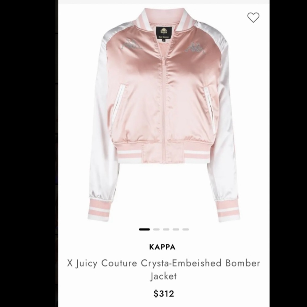 Kappa x Juicy Couture Bomber Jacket